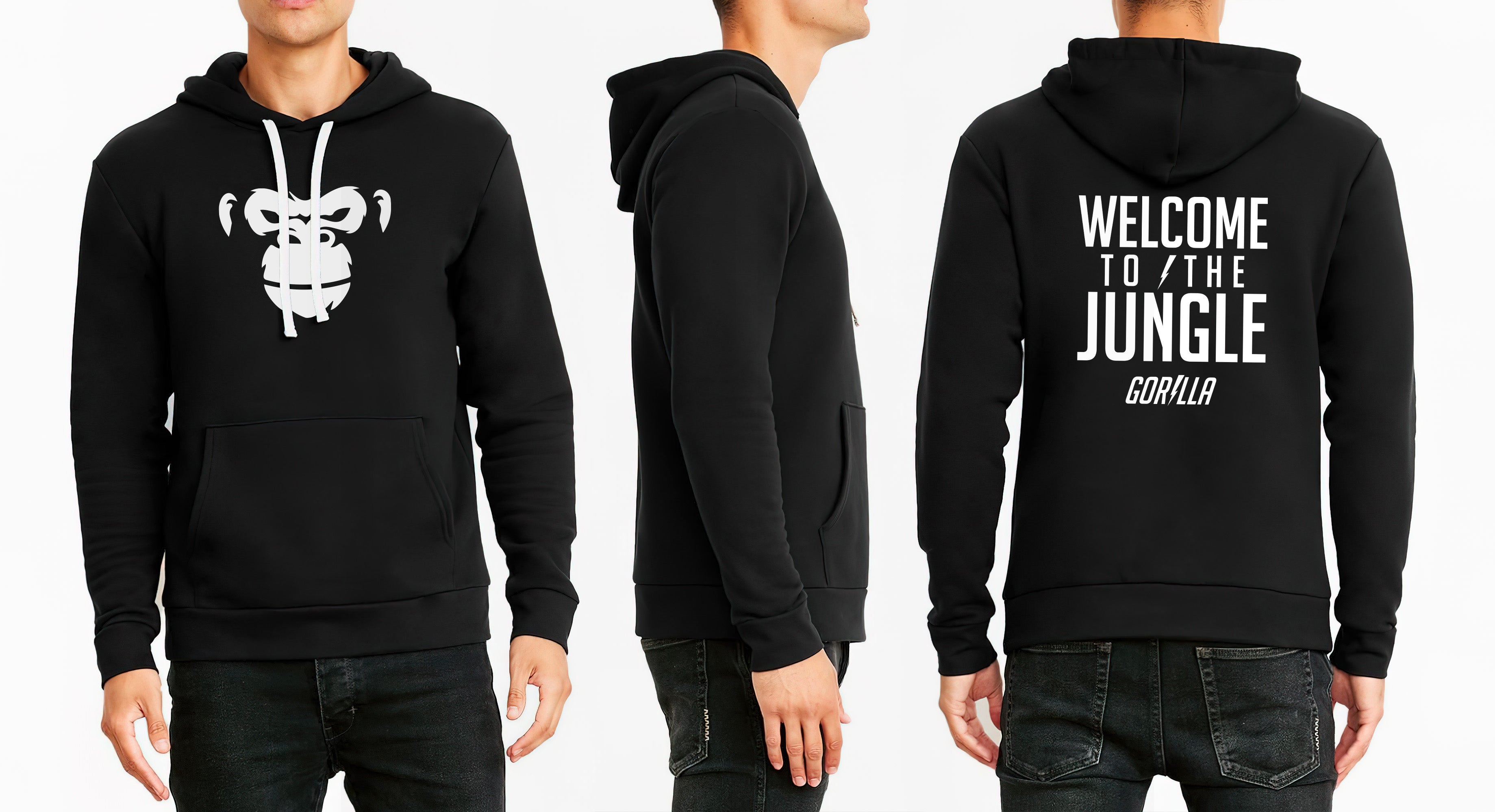 Gorilla Premium Hoodie (Unisex)
