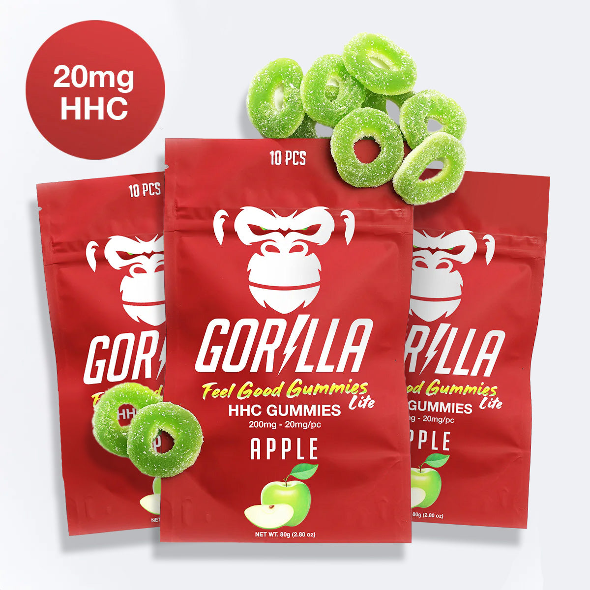 HHC Gummies - 20MG (10pc)
