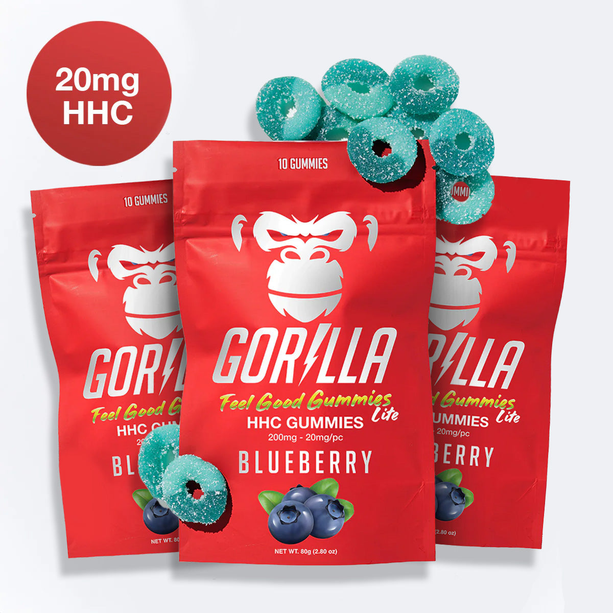 HHC Gummies - 20MG (10pc)