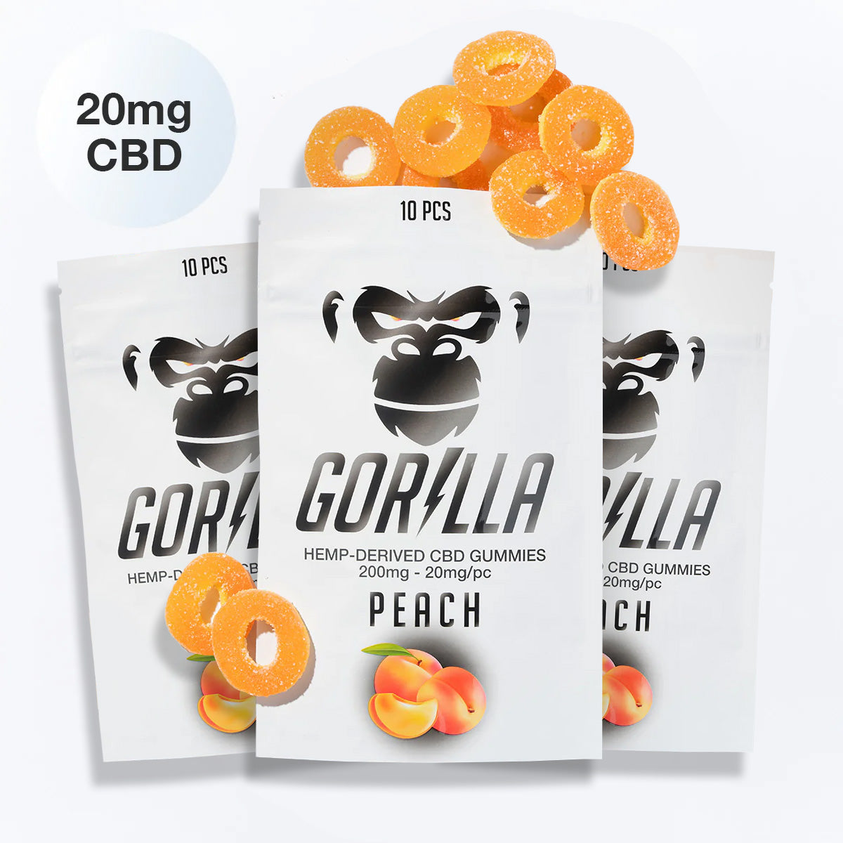CBD Gummies - 20MG (10pc)