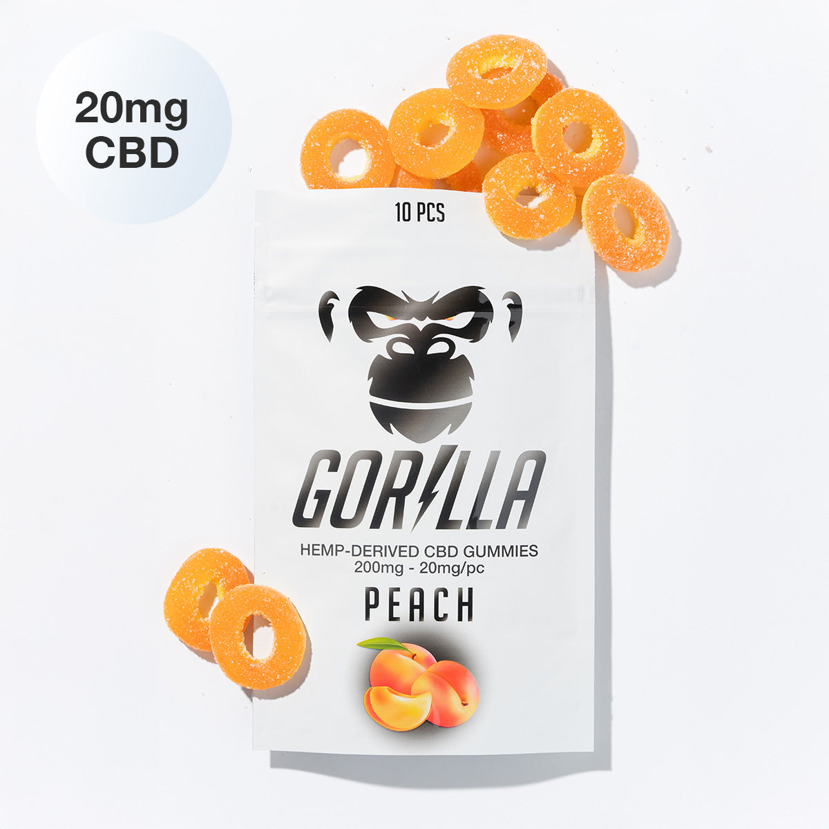 CBD Gummies - 20MG (10pc)