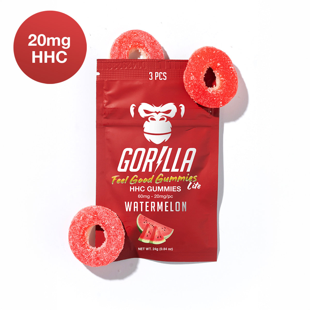 HHC Gummies - 20MG (3pc)