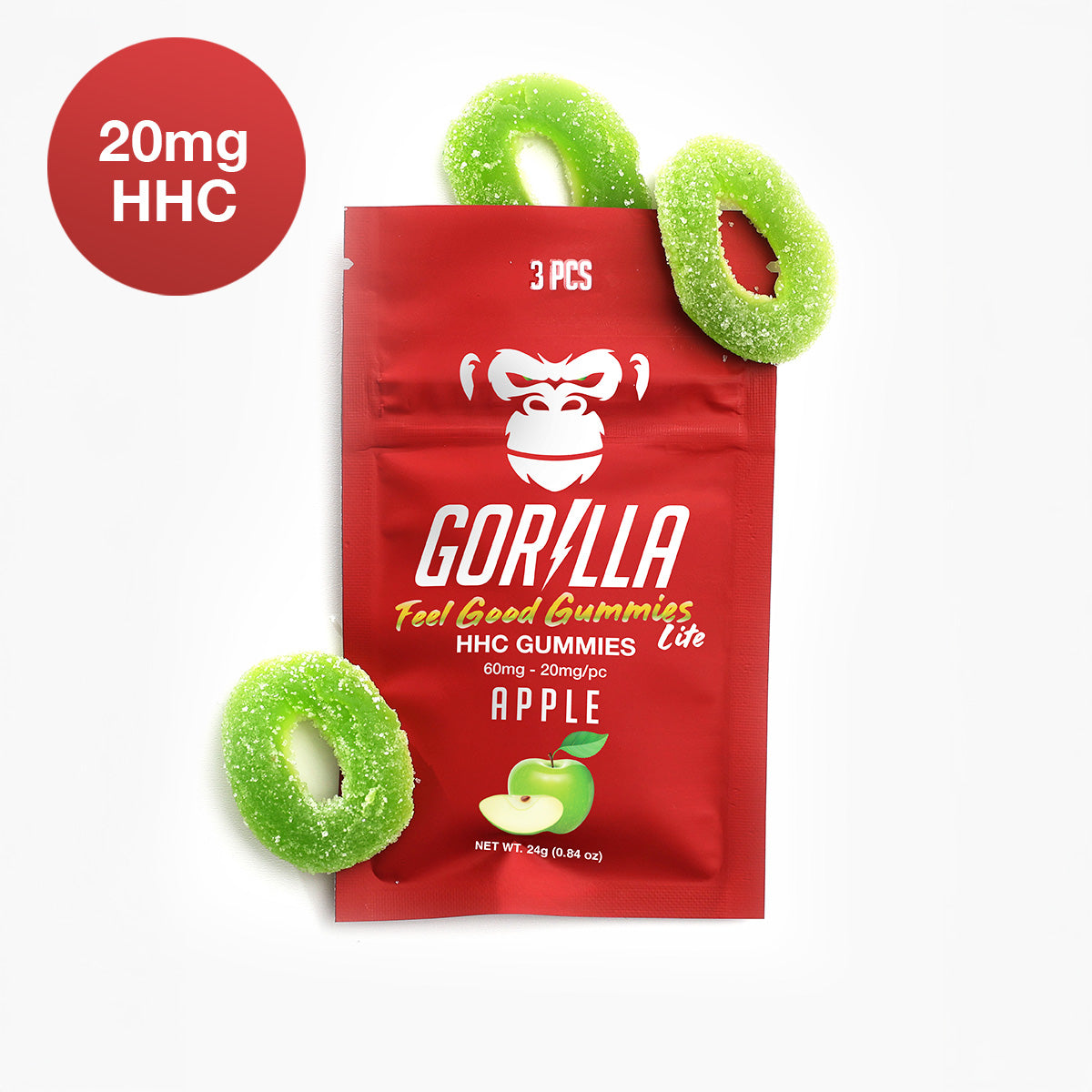 HHC Gummies - 20MG (3pc)