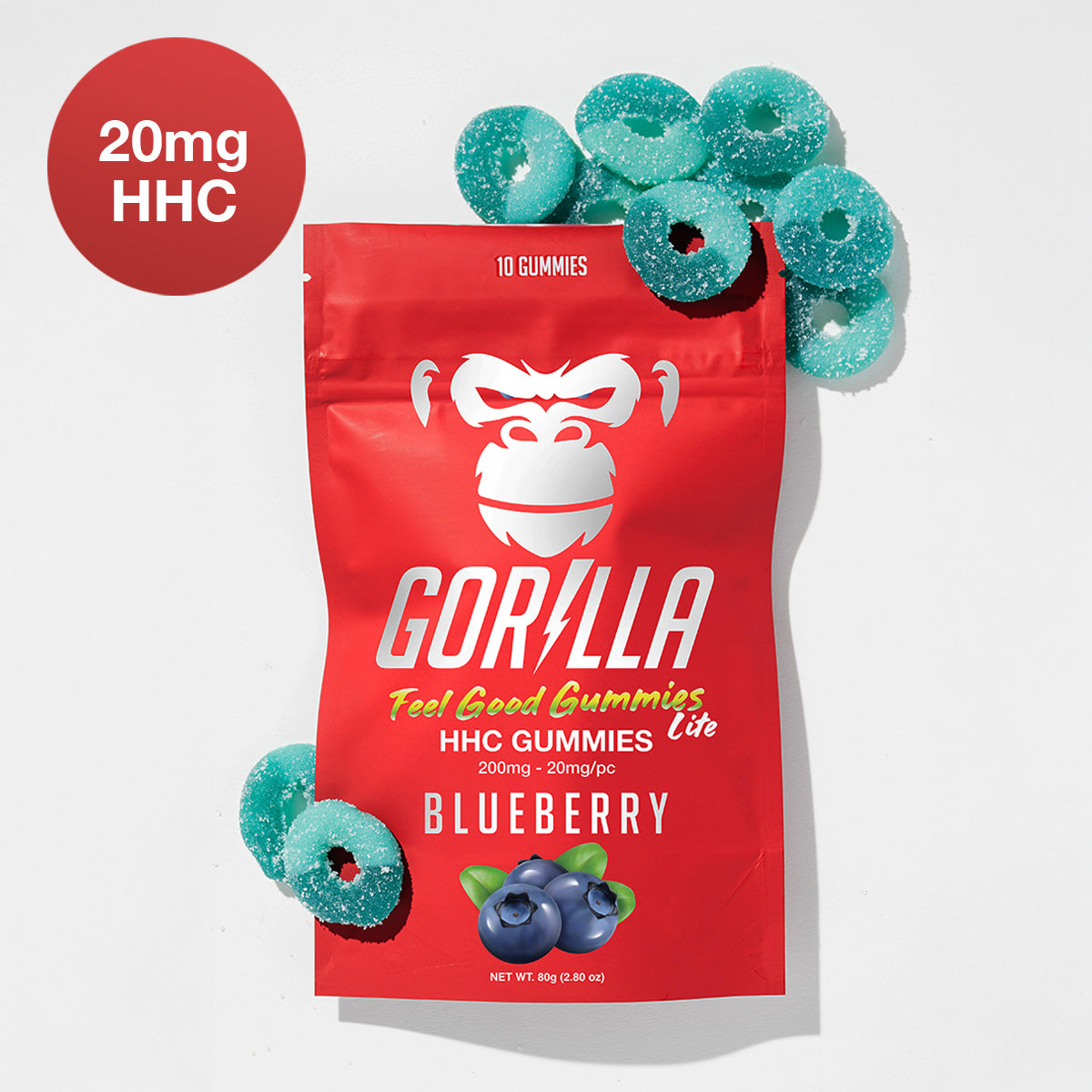 HHC Gummies - 20MG (10pc)