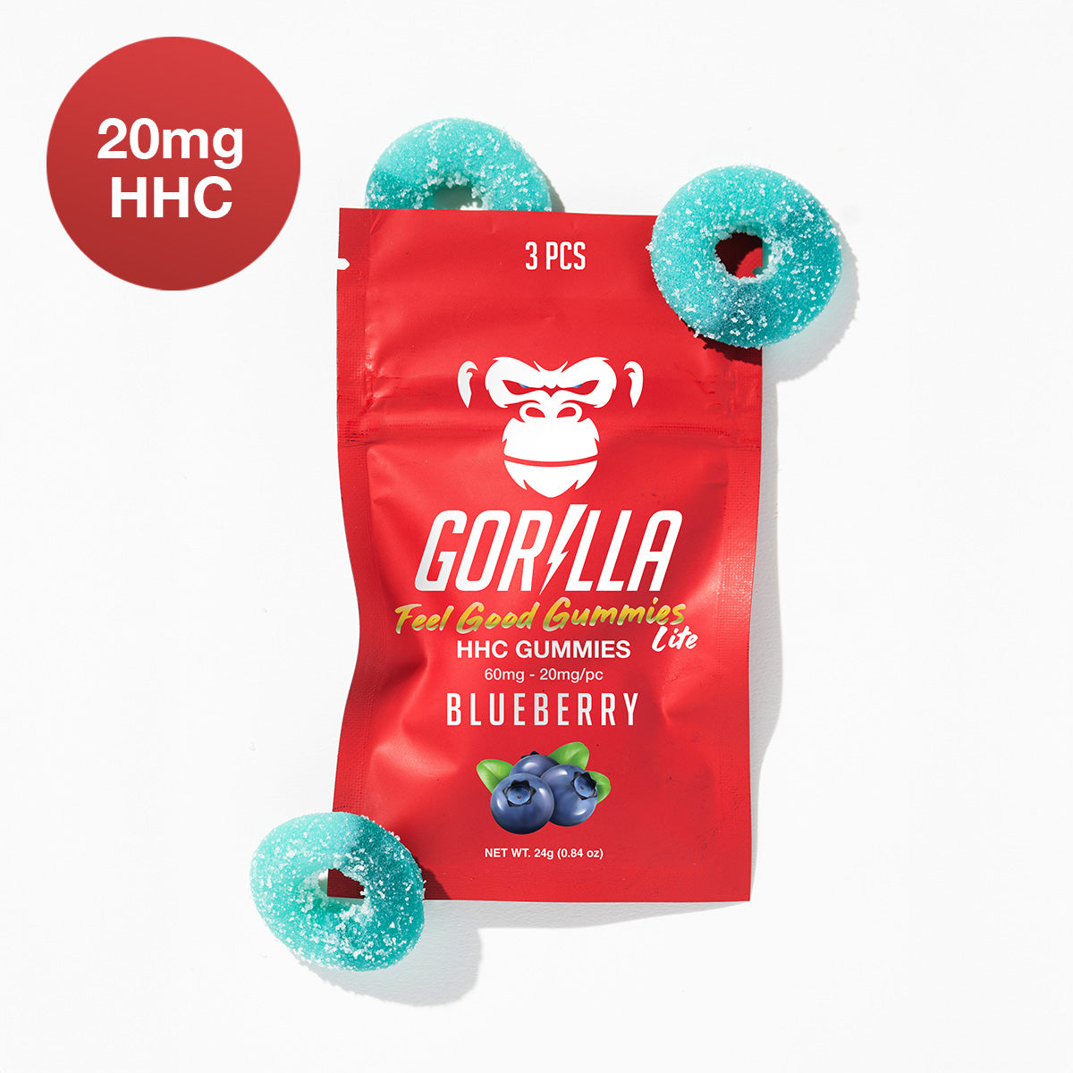 HHC Gummies - 20MG (3pc)