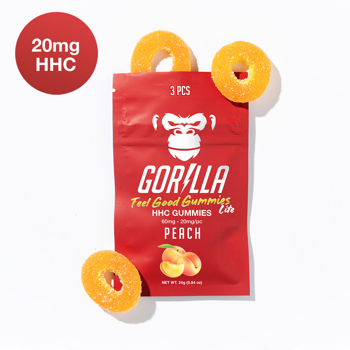 HHC Gummies - 20MG (3pc)