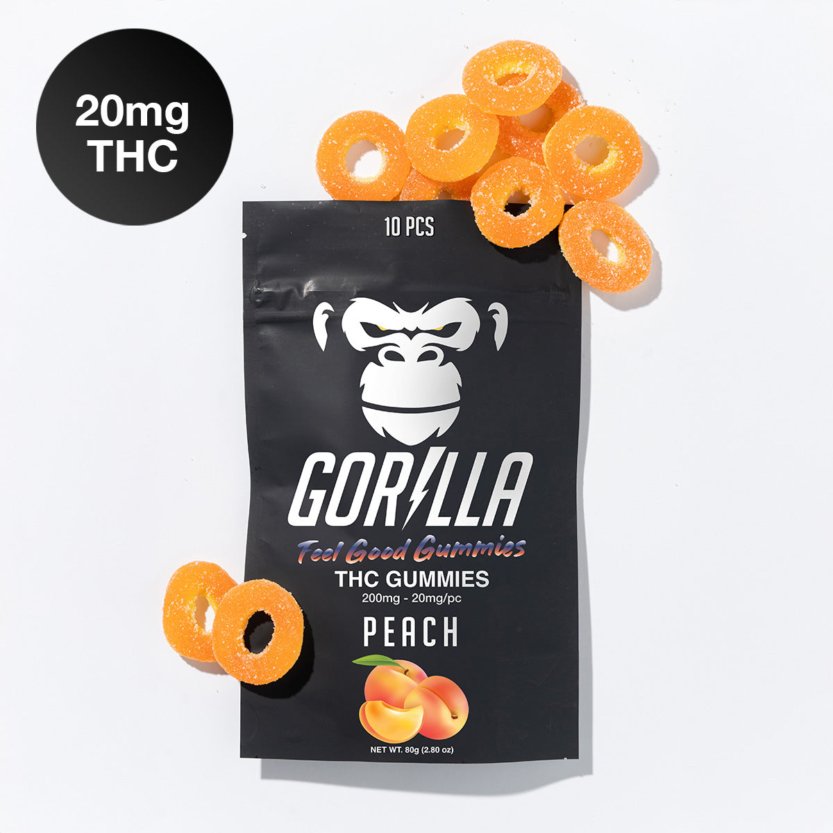 THC Gummies - 20MG Delta 9 (10pc)