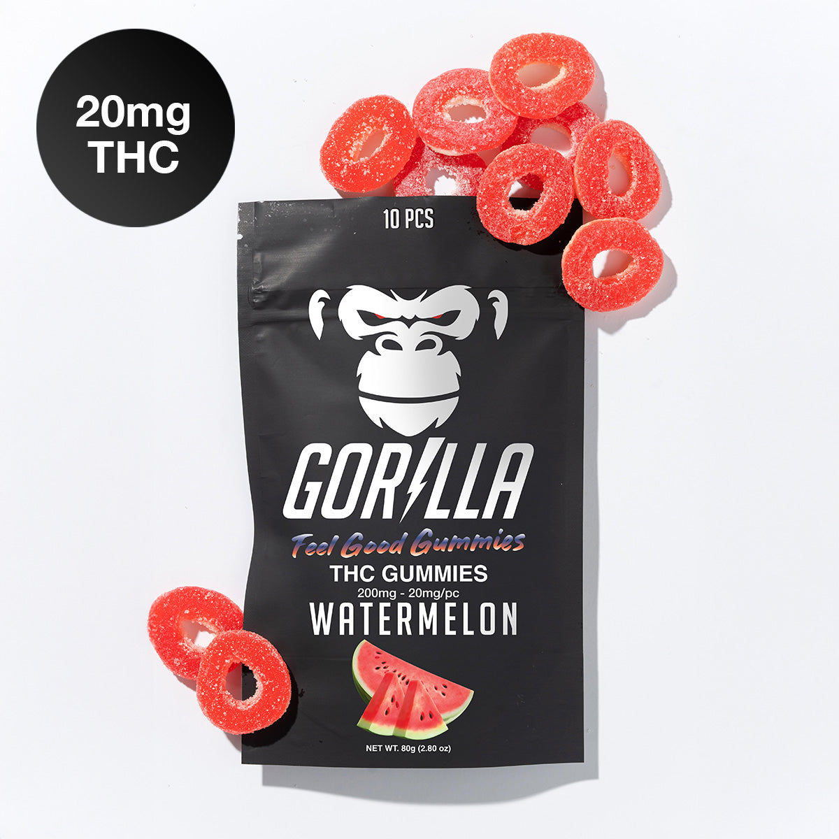 THC Gummies - 20MG Delta 9 (10pc)