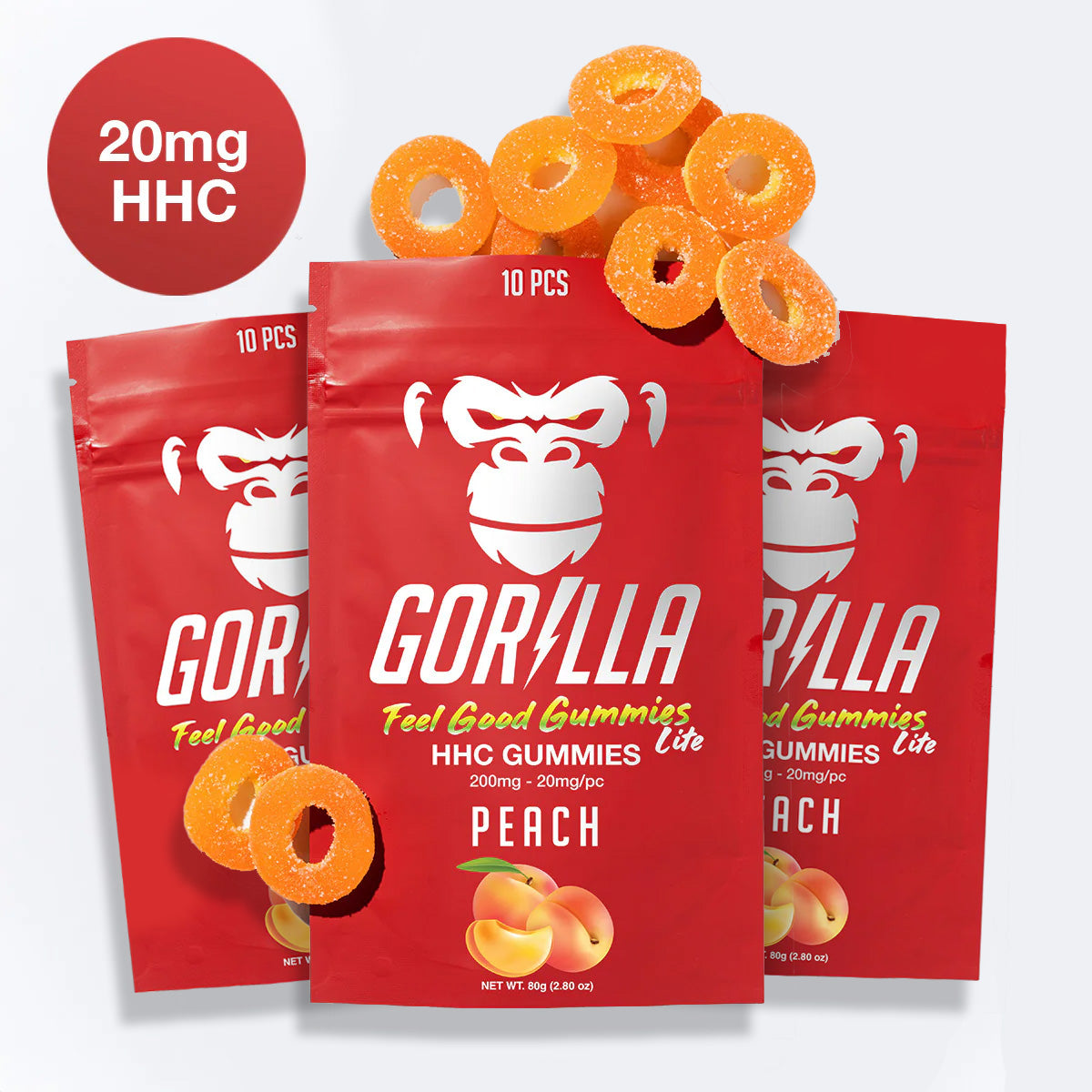 HHC Gummies - 20MG (10pc)