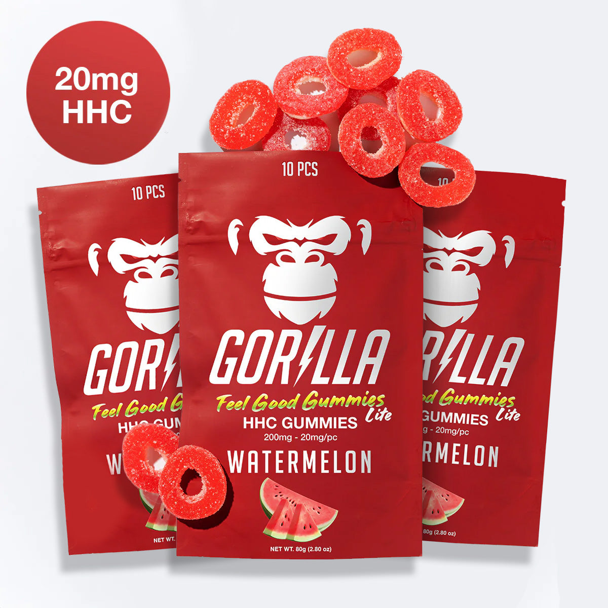HHC Gummies - 20MG (10pc)
